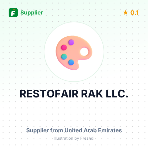 RESTOFAIR RAK LLC. – summary card, no photo uploaded yet