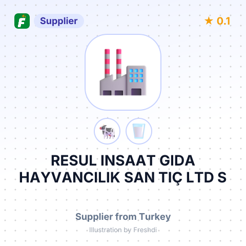 RESUL INSAAT GIDA HAYVANCILIK SAN TIÇ LTD S – summary card, no photo uploaded yet