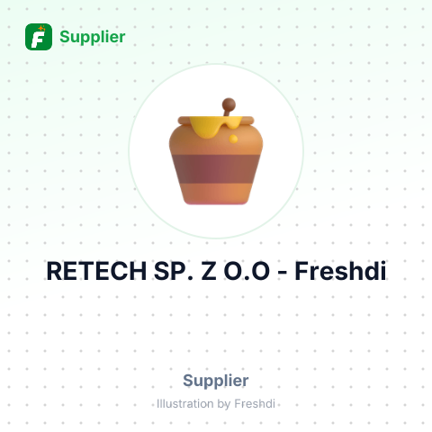 RETECH SP. Z O.O – summary card, no photo uploaded yet