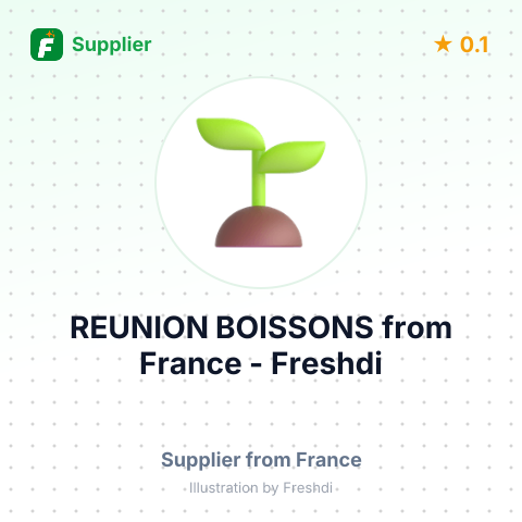 REUNION BOISSONS – summary card, no photo uploaded yet