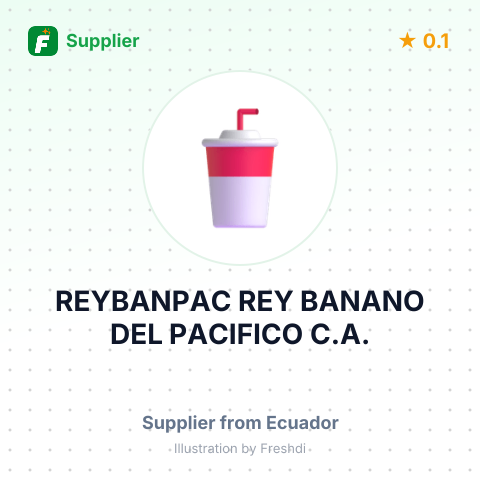 REYBANPAC REY BANANO DEL PACIFICO C.A. – summary card, no photo uploaded yet