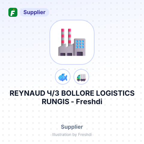 REYNAUD Ч/3 BOLLORE LOGISTICS RUNGIS – summary card, no photo uploaded yet