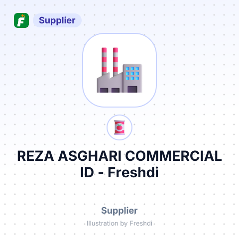 REZA ASGHARI COMMERCIAL ID – summary card, no photo uploaded yet