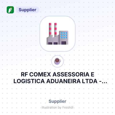 RF COMEX ASSESSORIA E LOGISTICA ADUANEIRA LTDA – summary card, no photo uploaded yet