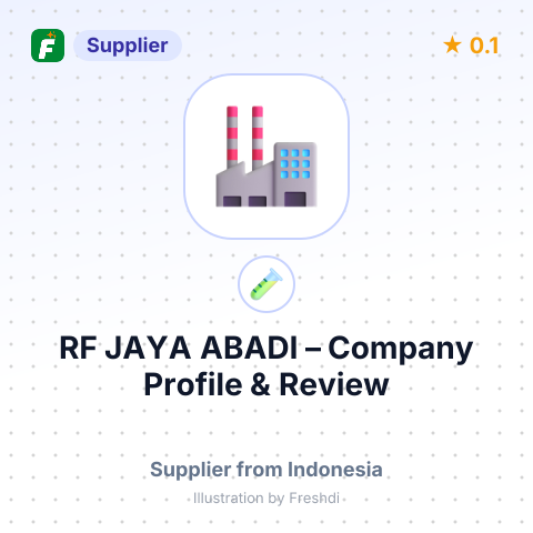 RF JAYA ABADI – summary card, no photo uploaded yet