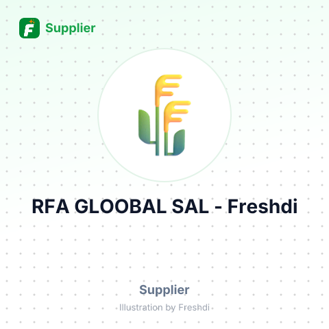 RFA GLOOBAL SAL – summary card, no photo uploaded yet