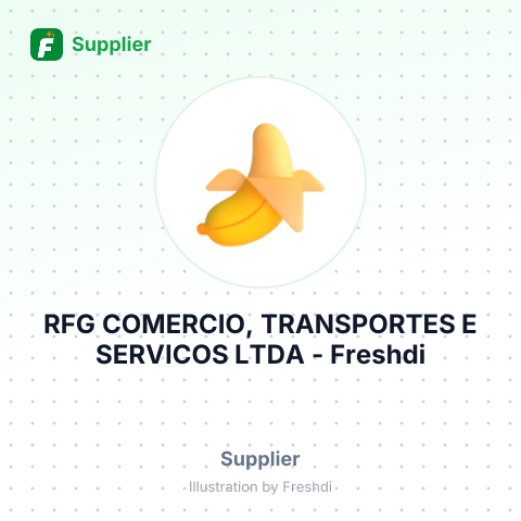 RFG COMERCIO, TRANSPORTES E SERVICOS LTDA – summary card, no photo uploaded yet
