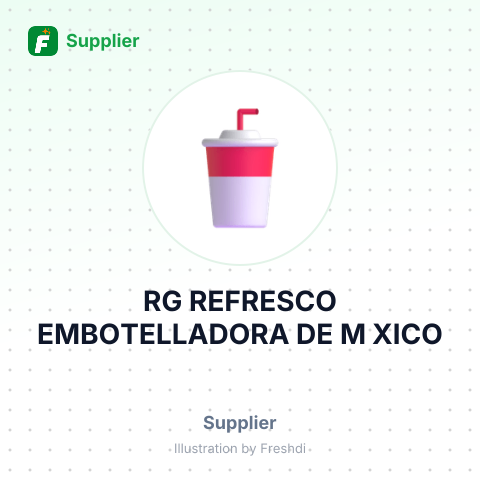 RG REFRESCO EMBOTELLADORA DE M XICO – summary card, no photo uploaded yet