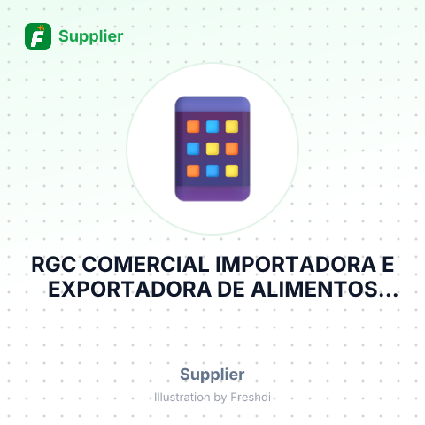 RGC COMERCIAL IMPORTADORA E EXPORTADORA DE ALIMENTOS LTDA – summary card, no photo uploaded yet