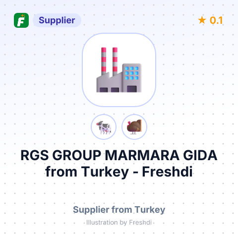 RGS GROUP MARMARA GIDA – summary card, no photo uploaded yet