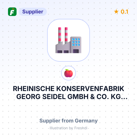 RHEINISCHE KONSERVENFABRIK GEORG SEIDEL GMBH & CO. KG – summary card, no photo uploaded yet