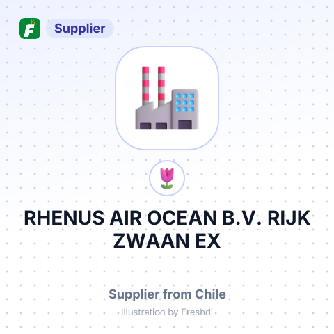 RHENUS AIR OCEAN B.V. RIJK ZWAAN EX – summary card, no photo uploaded yet