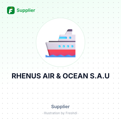 RHENUS AIR & OCEAN S.A.U – summary card, no photo uploaded yet