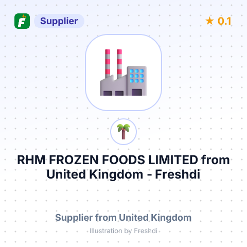 RHM FROZEN FOODS LIMITED – summary card, no photo uploaded yet