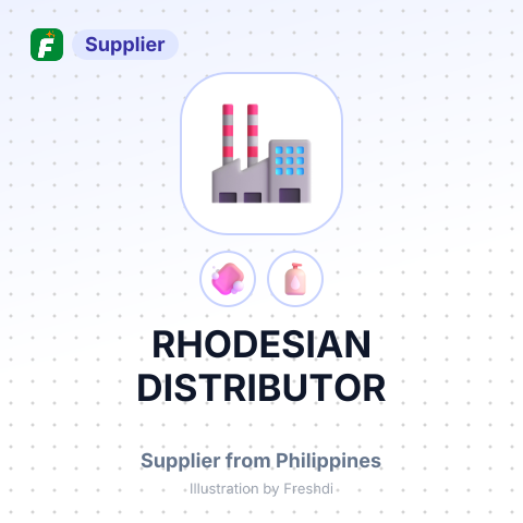 RHODESIAN DISTRIBUTOR – summary card, no photo uploaded yet