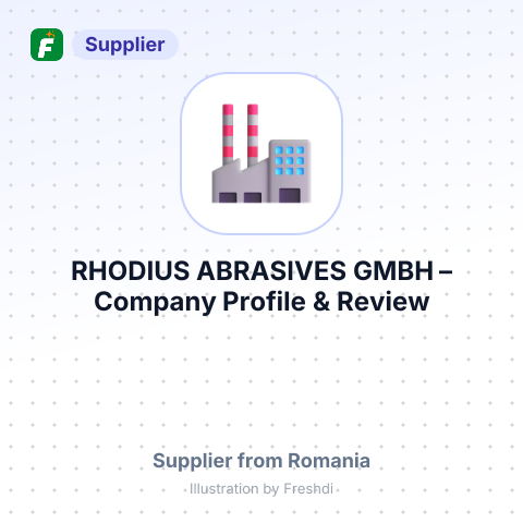 RHODIUS ABRASIVES GMBH – summary card, no photo uploaded yet