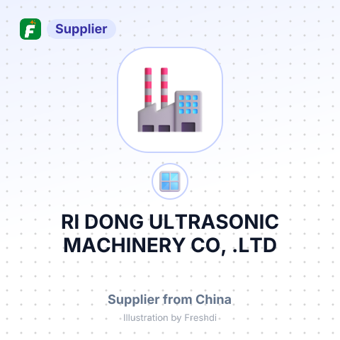 RI DONG ULTRASONIC MACHINERY CO, .LTD – summary card, no photo uploaded yet