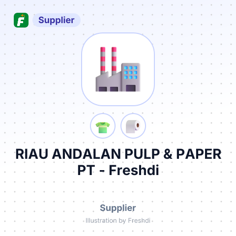 RIAU ANDALAN PULP & PAPER PT – summary card, no photo uploaded yet