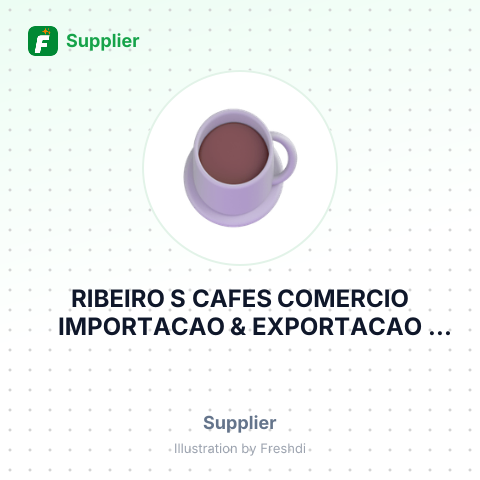RIBEIRO S CAFES COMERCIO IMPORTACAO & EXPORTACAO LTDA – summary card, no photo uploaded yet