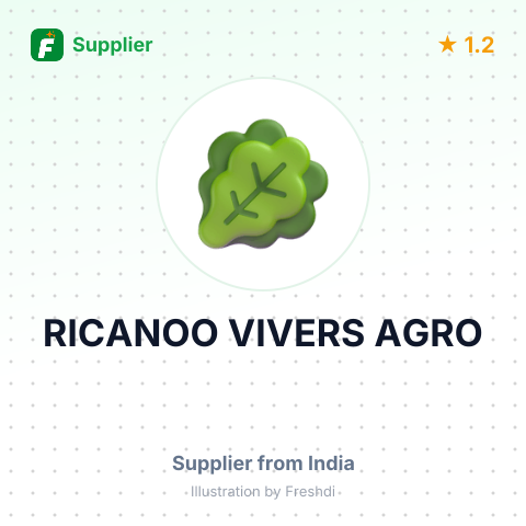 RICANOO VIVERS AGRO – summary card, no photo uploaded yet