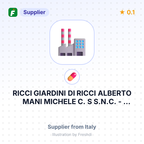 RICCI GIARDINI DI RICCI ALBERTO MANI MICHELE C. S S.N.C. – summary card, no photo uploaded yet