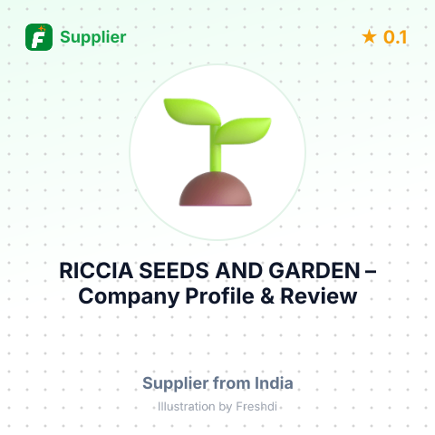 RICCIA SEEDS  AND GARDEN – summary card, no photo uploaded yet