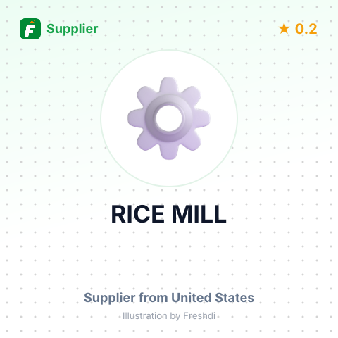 RICE MILL – summary card, no photo uploaded yet