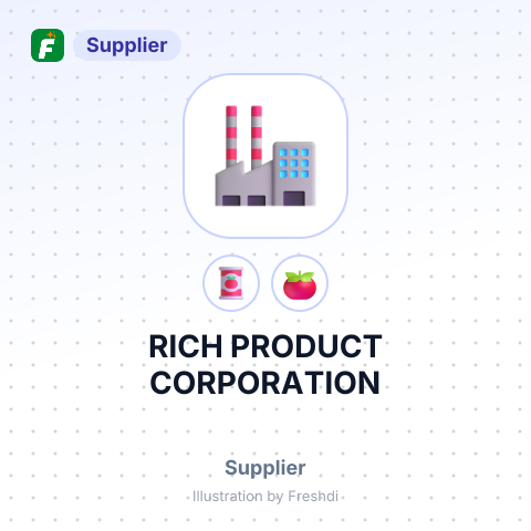 RICH PRODUCT CORPORATION – summary card, no photo uploaded yet