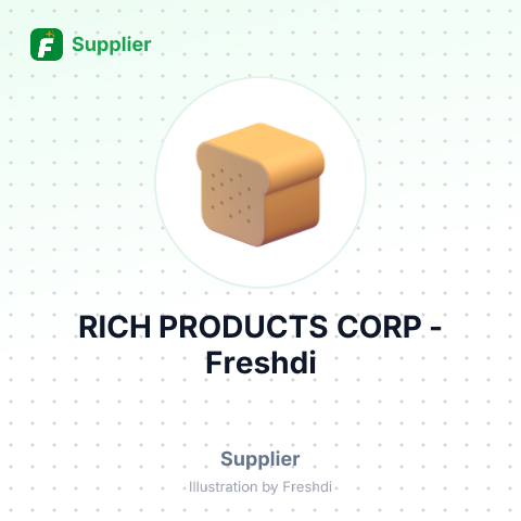 RICH PRODUCTS CORP – summary card, no photo uploaded yet