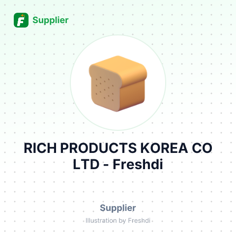 RICH PRODUCTS KOREA CO LTD – summary card, no photo uploaded yet