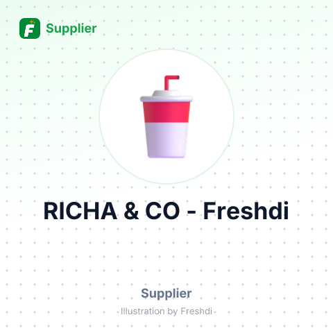 RICHA & CO – summary card, no photo uploaded yet