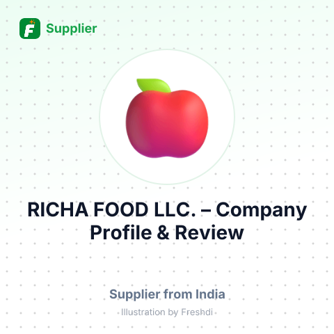 RICHA FOOD LLC. – summary card, no photo uploaded yet