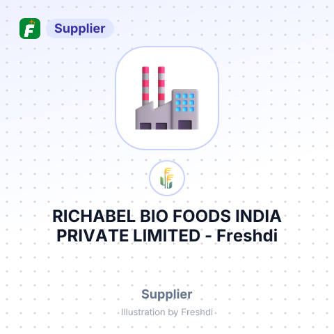 RICHABEL BIO FOODS INDIA PRIVATE LIMITED – summary card, no photo uploaded yet