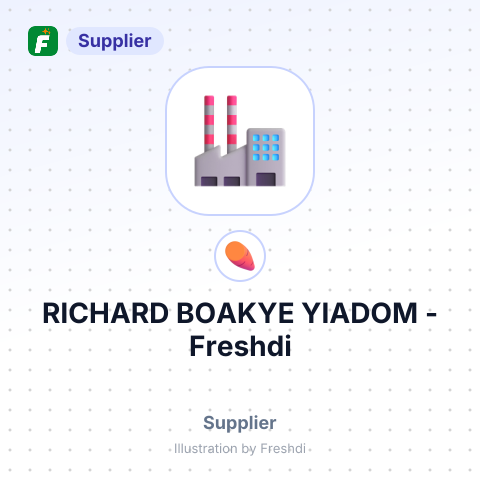 RICHARD BOAKYE YIADOM – summary card, no photo uploaded yet