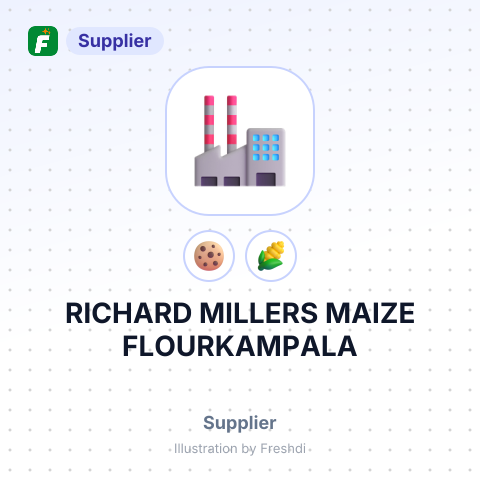 RICHARD MILLERS MAIZE FLOURKAMPALA – summary card, no photo uploaded yet