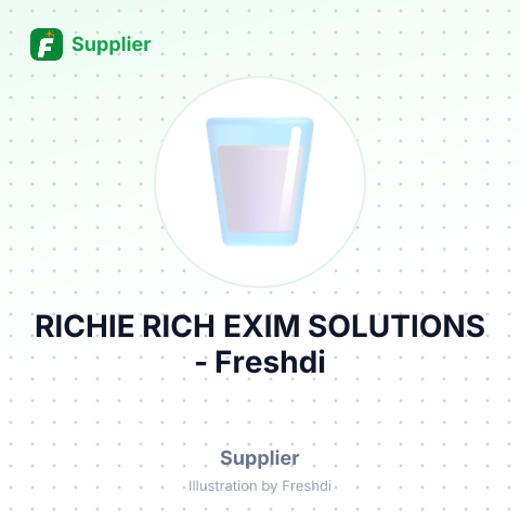 RICHIE RICH EXIM SOLUTIONS – summary card, no photo uploaded yet