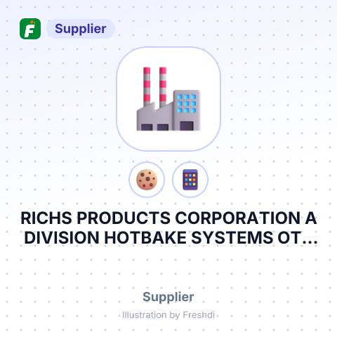 RICHS PRODUCTS CORPORATION A DIVISION HOTBAKE SYSTEMS OTY LTD – summary card, no photo uploaded yet