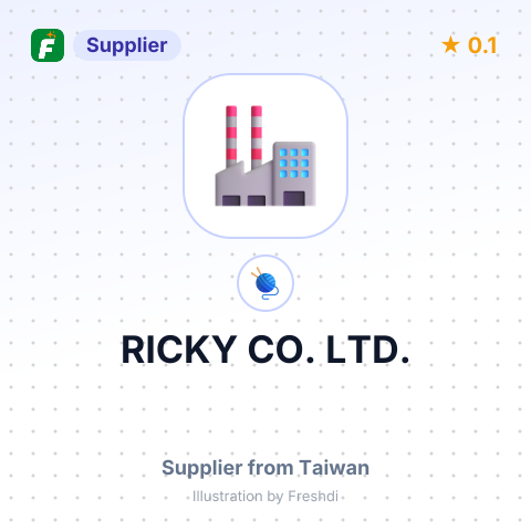 RICKY CO. LTD. – summary card, no photo uploaded yet