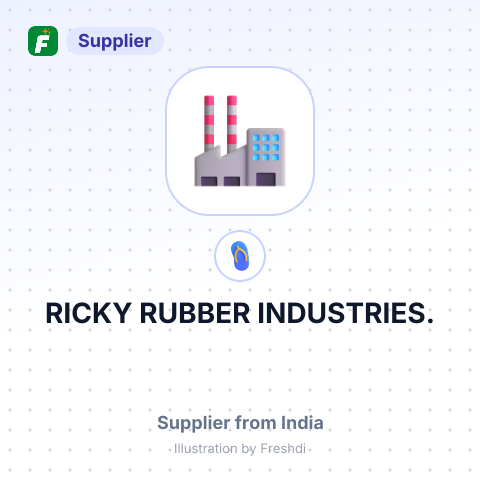 RICKY RUBBER INDUSTRIES. – summary card, no photo uploaded yet