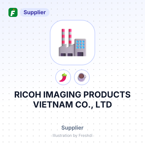 RICOH IMAGING PRODUCTS VIETNAM CO., LTD – summary card, no photo uploaded yet