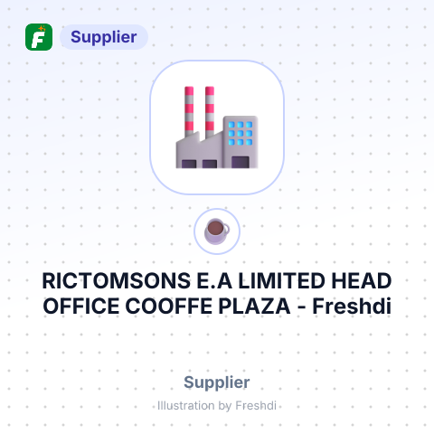 RICTOMSONS E.A LIMITED HEAD OFFICE COOFFE PLAZA – summary card, no photo uploaded yet