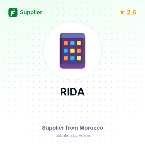RIDA – summary card, no photo uploaded yet