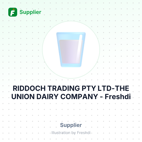 RIDDOCH TRADING PTY LTD-THE UNION DAIRY COMPANY – summary card, no photo uploaded yet