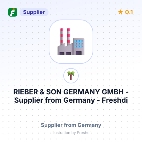 RIEBER & SON GERMANY GMBH – summary card, no photo uploaded yet
