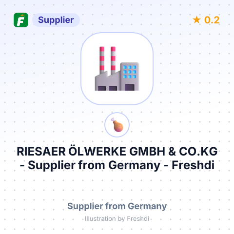 RIESAER ÖLWERKE GMBH & CO.KG – summary card, no photo uploaded yet