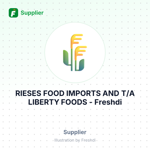 RIESES FOOD IMPORTS AND T/A LIBERTY FOODS – summary card, no photo uploaded yet