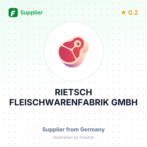 RIETSCH FLEISCHWARENFABRIK GMBH – summary card, no photo uploaded yet