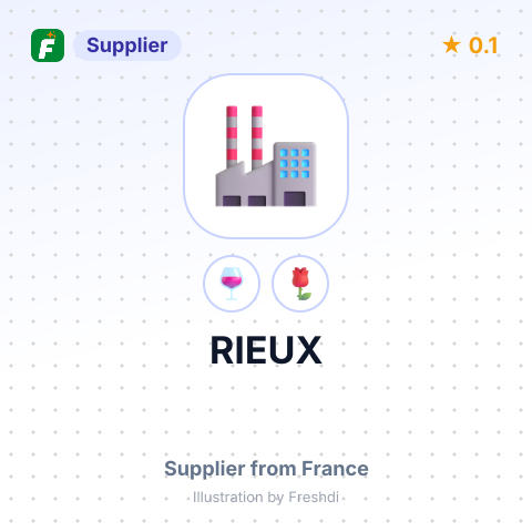 RIEUX – summary card, no photo uploaded yet