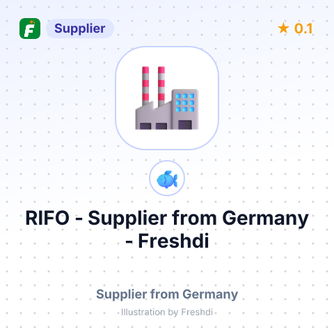RIFO – summary card, no photo uploaded yet