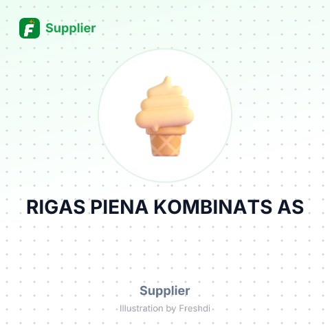 RIGAS PIENA KOMBINATS AS – summary card, no photo uploaded yet